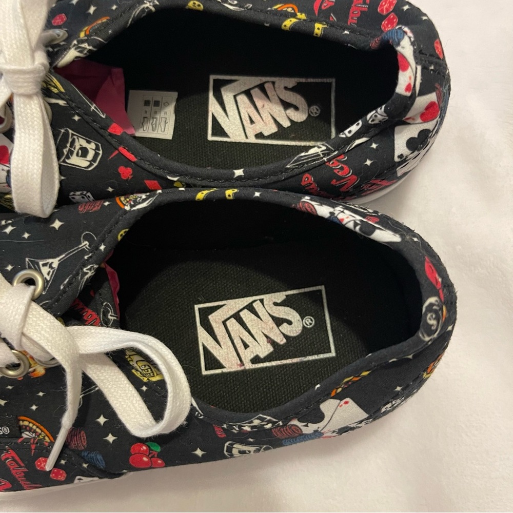 Limited Edition Las Vegas Vans Size 8.5 Women’s Size 7 Men’s Sneaker Shoes - Picture 2 of 13